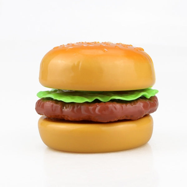 Children Kitchen Cutting Toys Pizza Hamburger Bread Fast Food Pretend Play Plastic Miniature Food