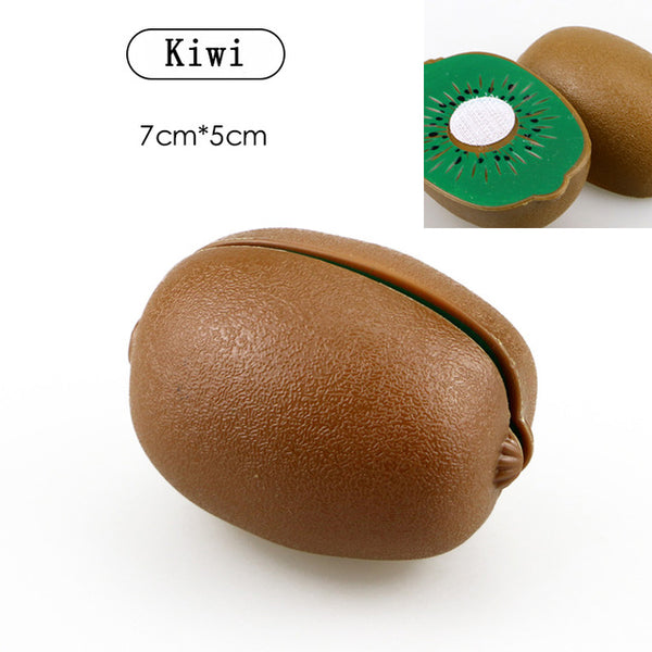 Cutting Fruit Vegetable Toy Pretend Play Kitchen Toys