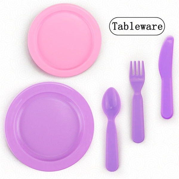 Kawaii Children's Kitchen Toys Plastic Simulation Food